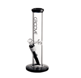 Groove Groove Straight Tube Water Pipe - 12 inches